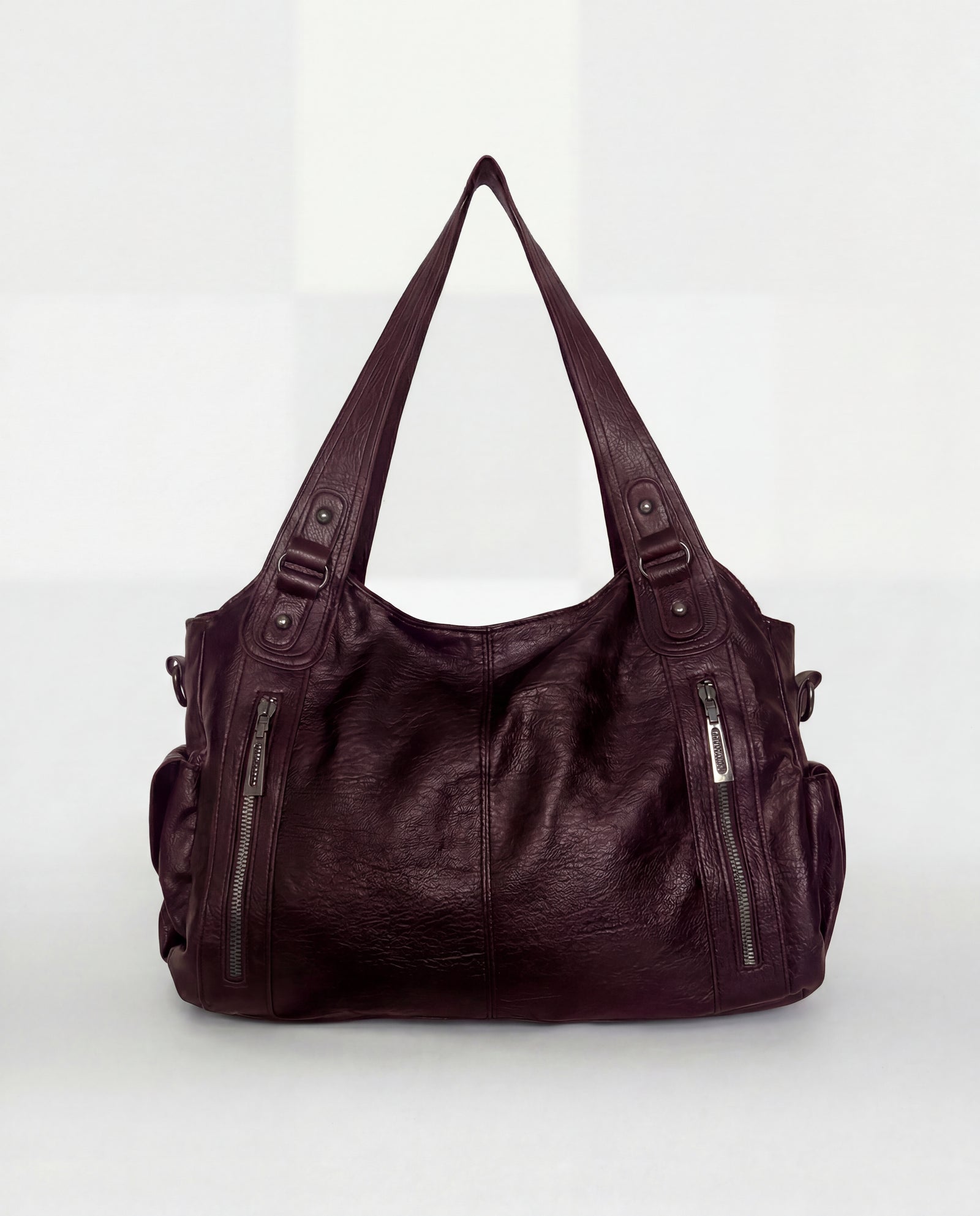 The Brooklyn Bag in Burgundy